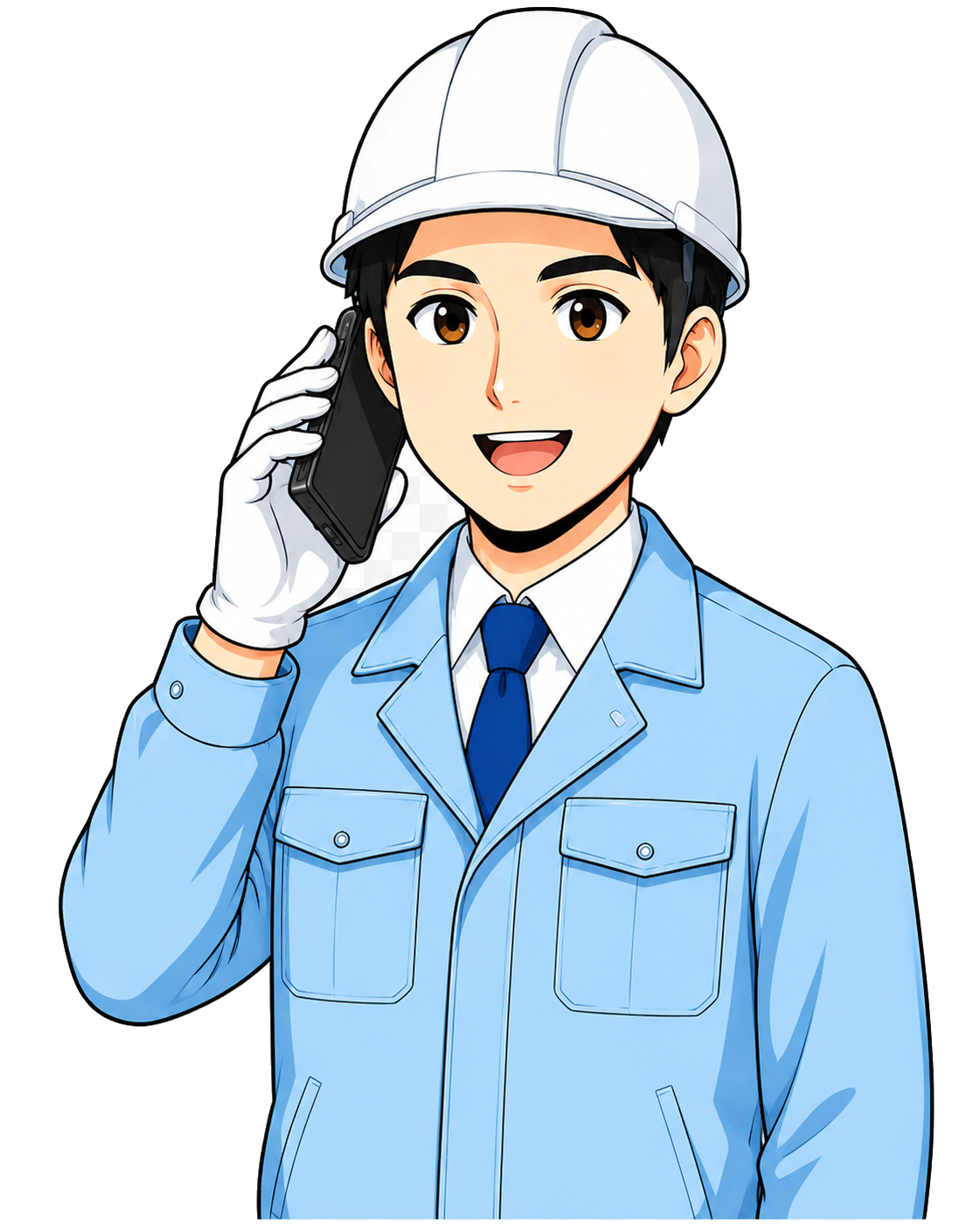 電話で対応するスタッフ