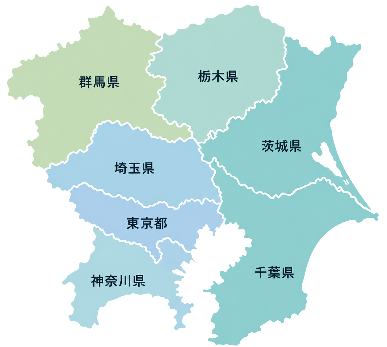 関東一円対応エリア
